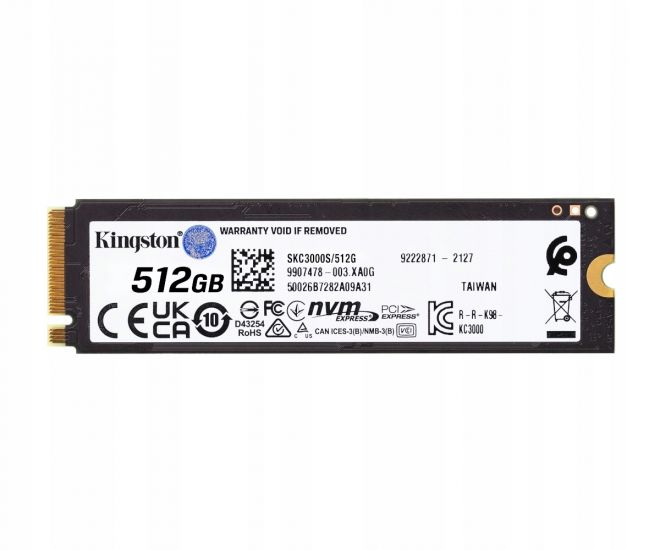 SSD Kingston M2 512 g