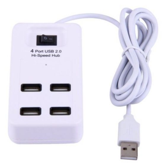 4-Port 2.0 High Speed USB Hub Adapter P-1601